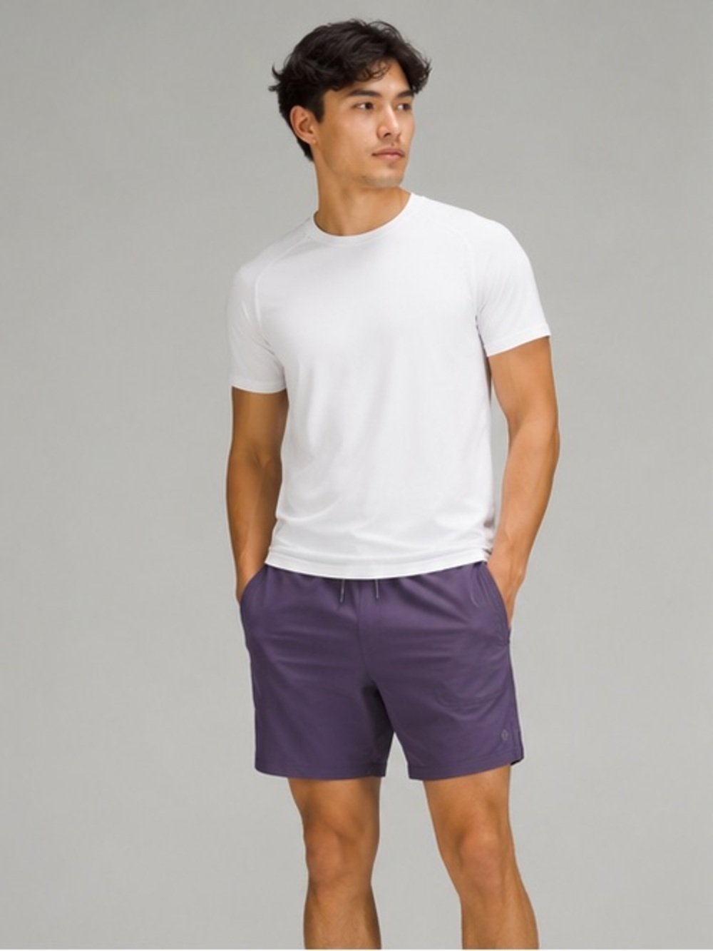 Lululemon License to Train 7" Shorts Atmos Dark Purple XL